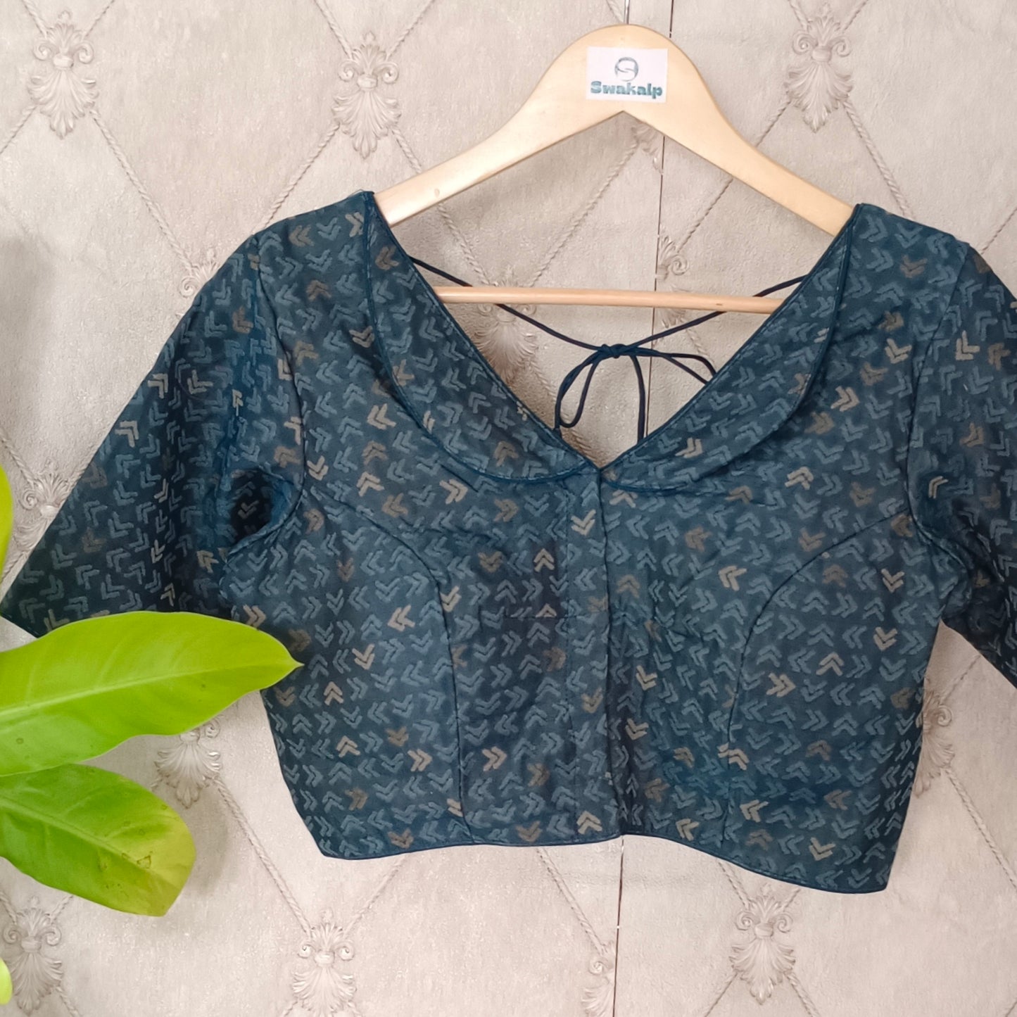 Blue Peter Pan Collared Blouse