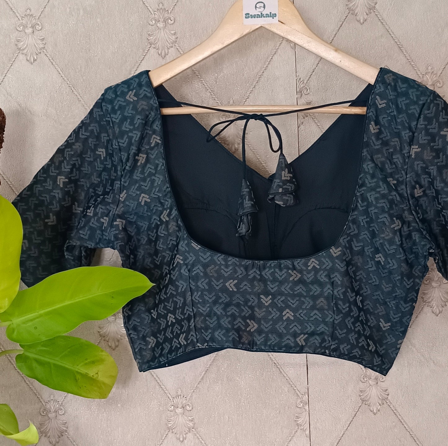 Blue Peter Pan Collared Blouse