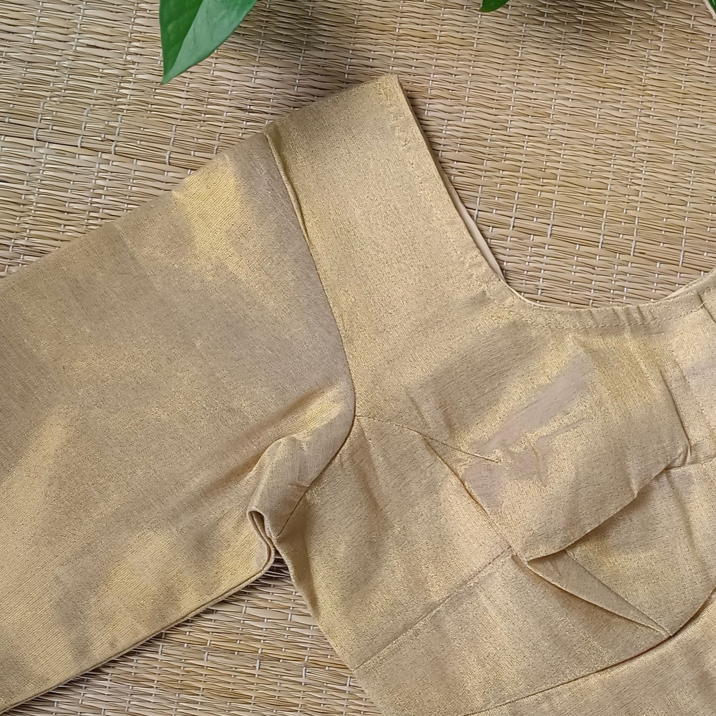 Classic Golden Tissue Blouse