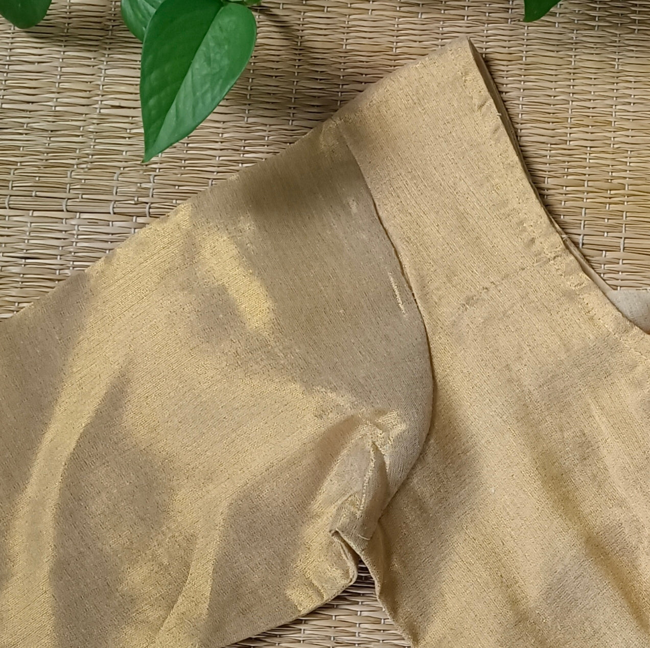 Classic Golden Tissue Blouse
