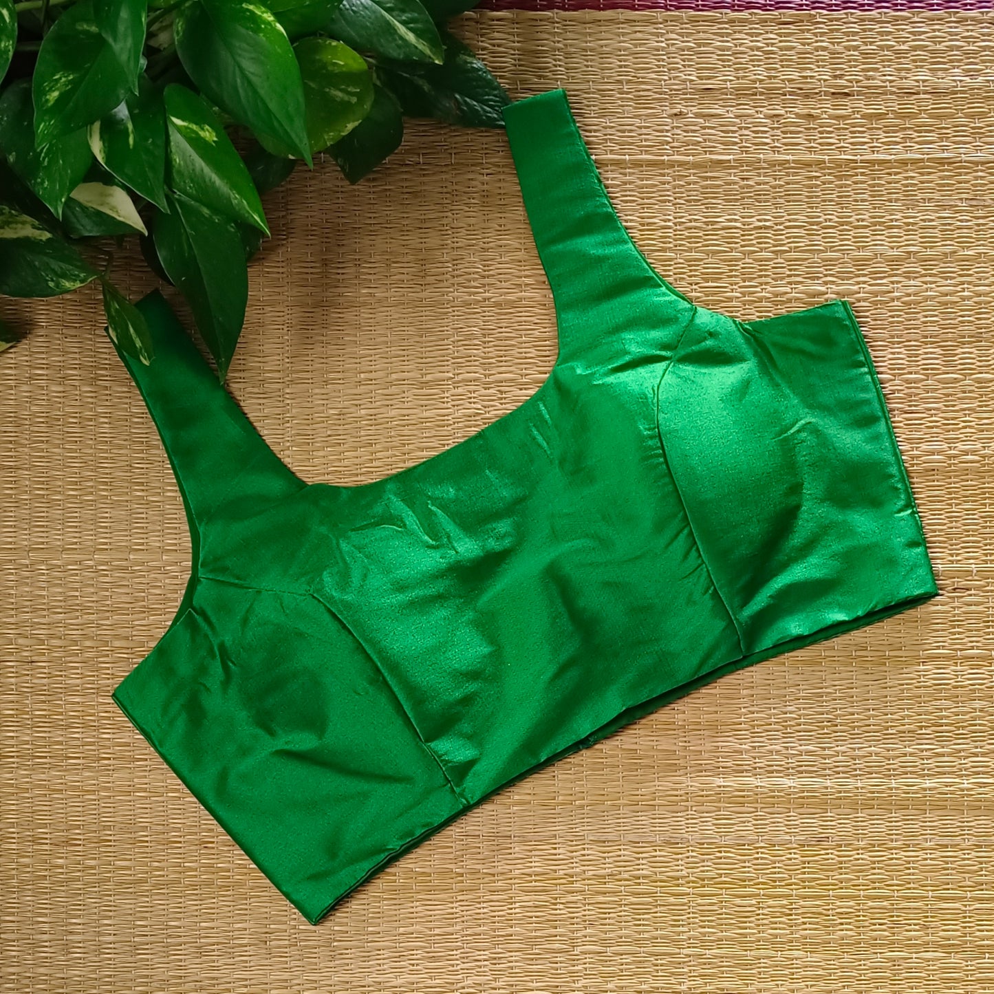 Light Green Classic Sleeveless Blouse