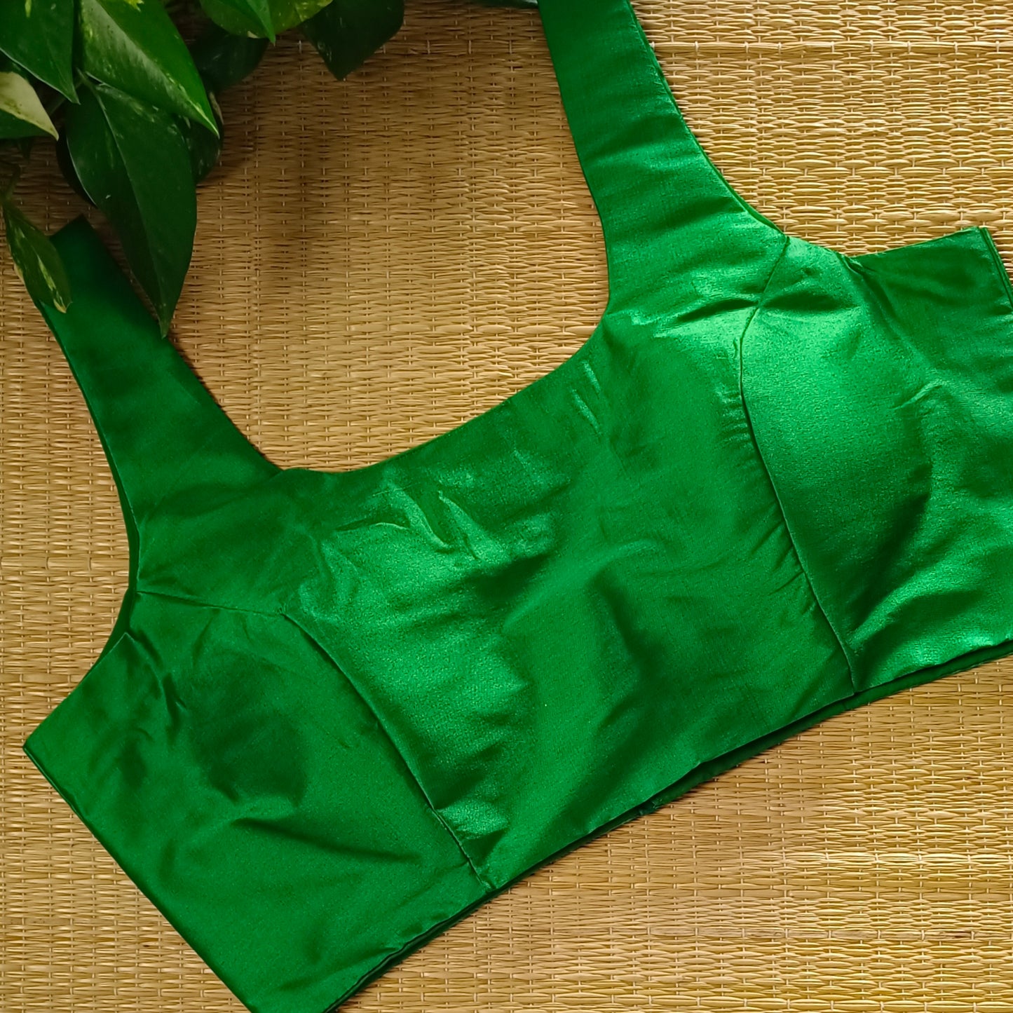Light Green Classic Sleeveless Blouse
