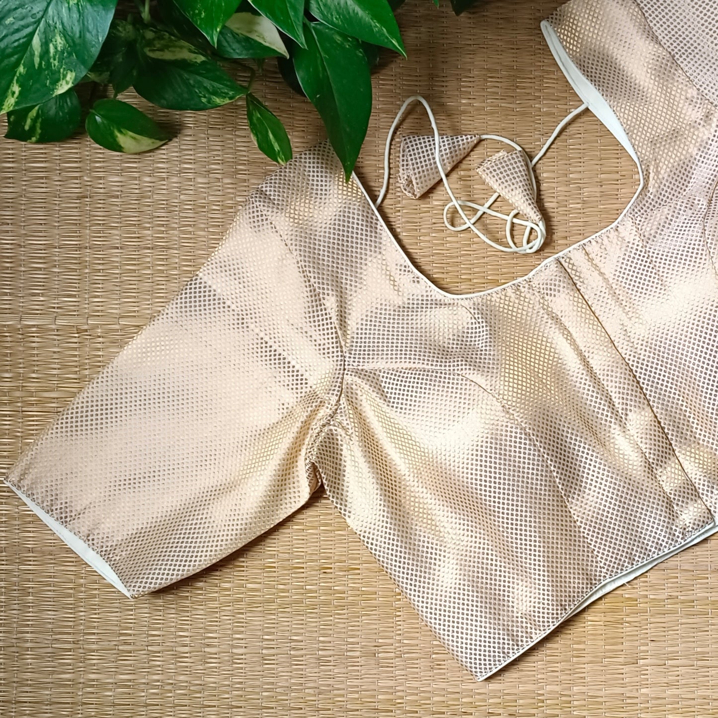 Offwhite Classic Brocade Blouse(assorted)