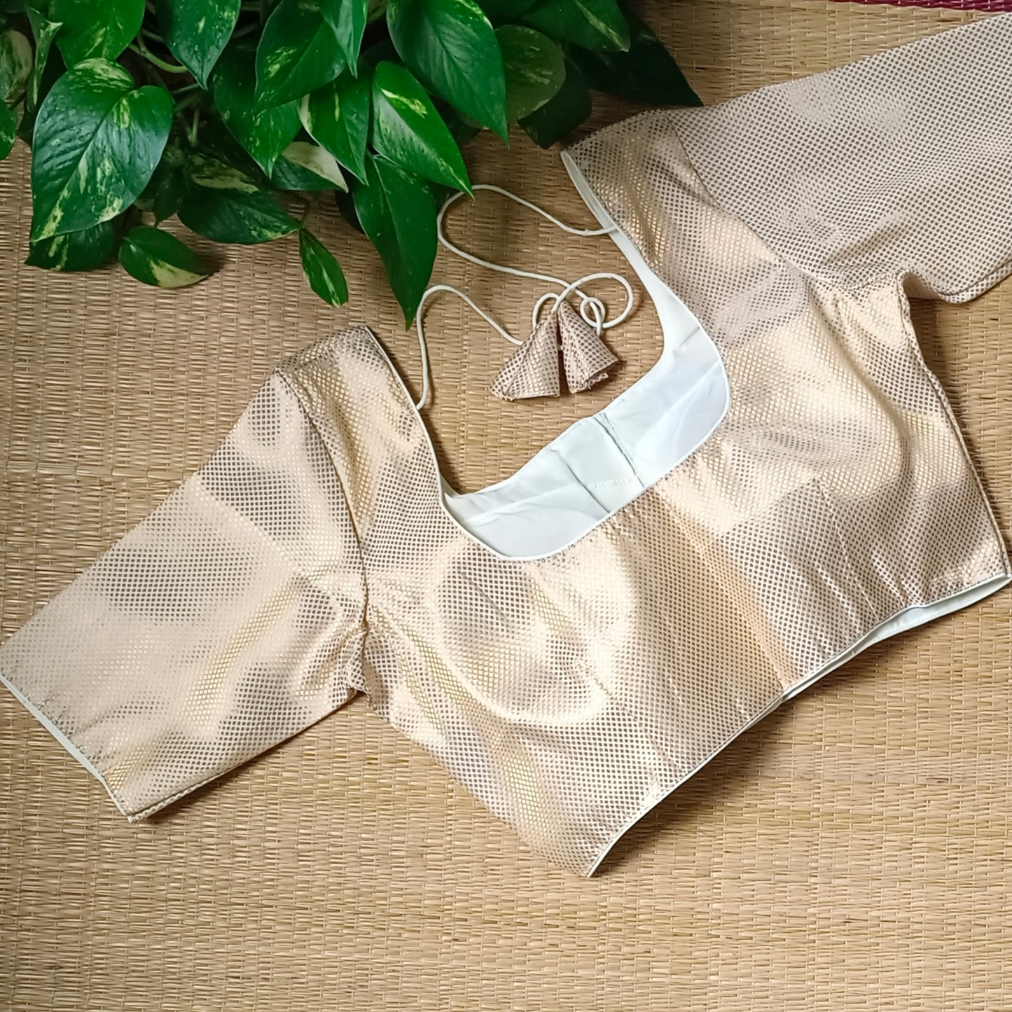 Offwhite Classic Brocade Blouse(assorted)