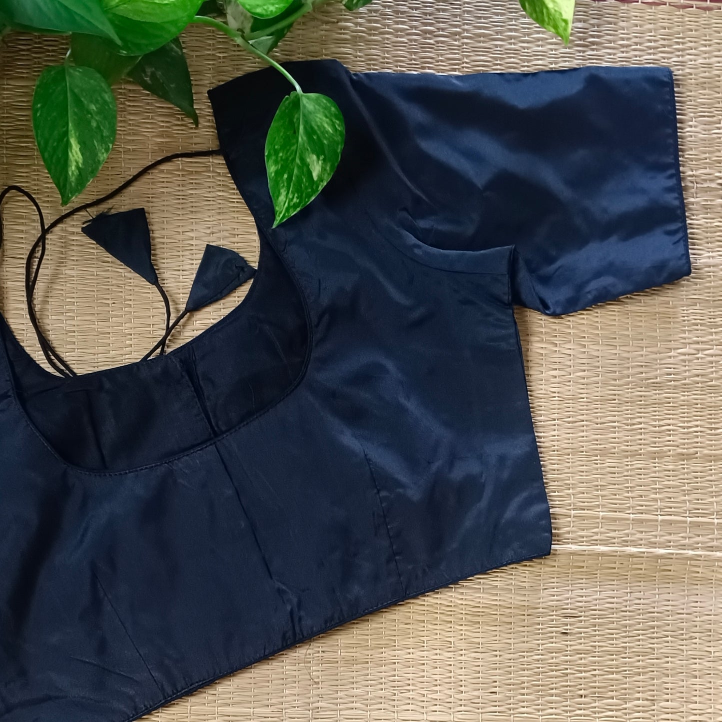 Classic Plain Black Blouse