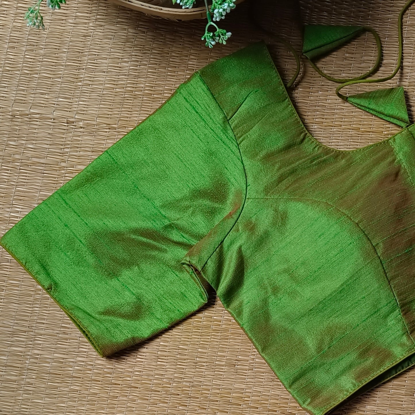 Classic Plain Light Green Shade Blouse