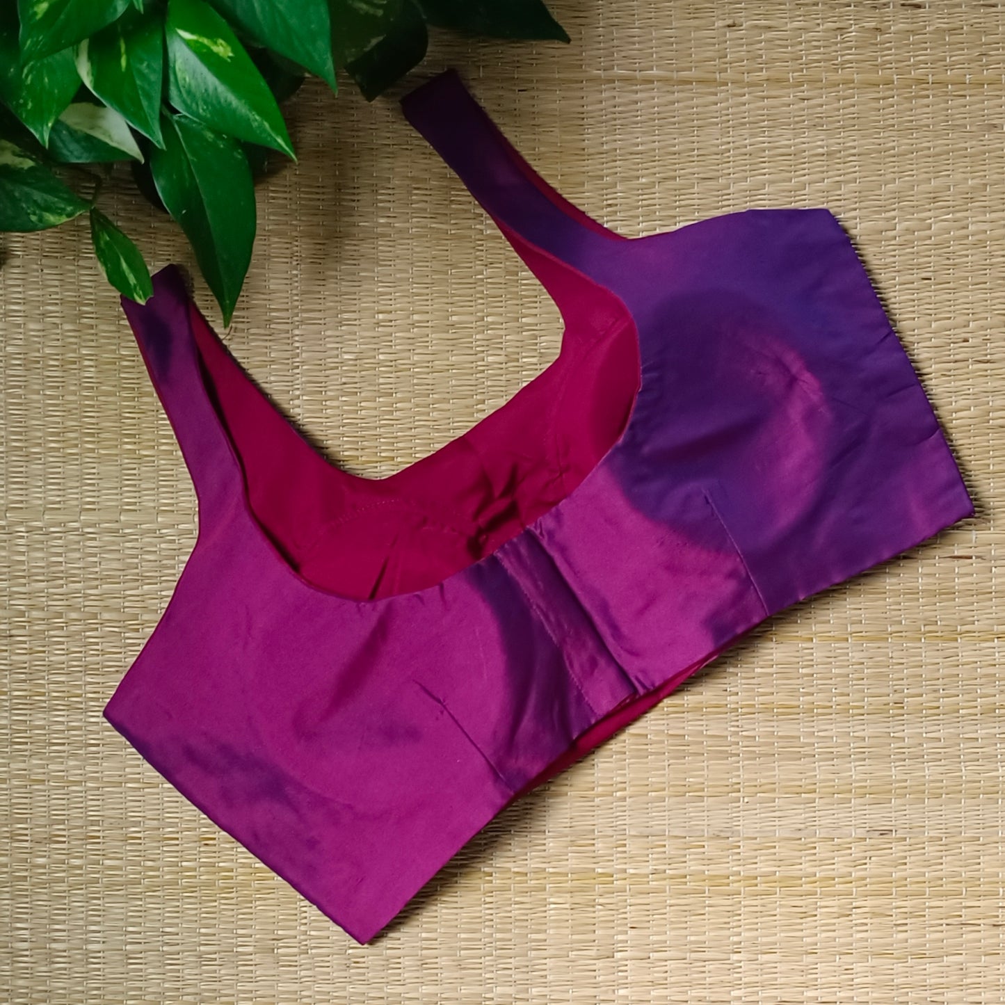 Wine Classic Sleeveless Blouse