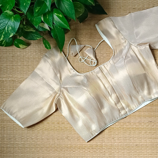 Offwhite Classic Brocade Blouse(assorted)