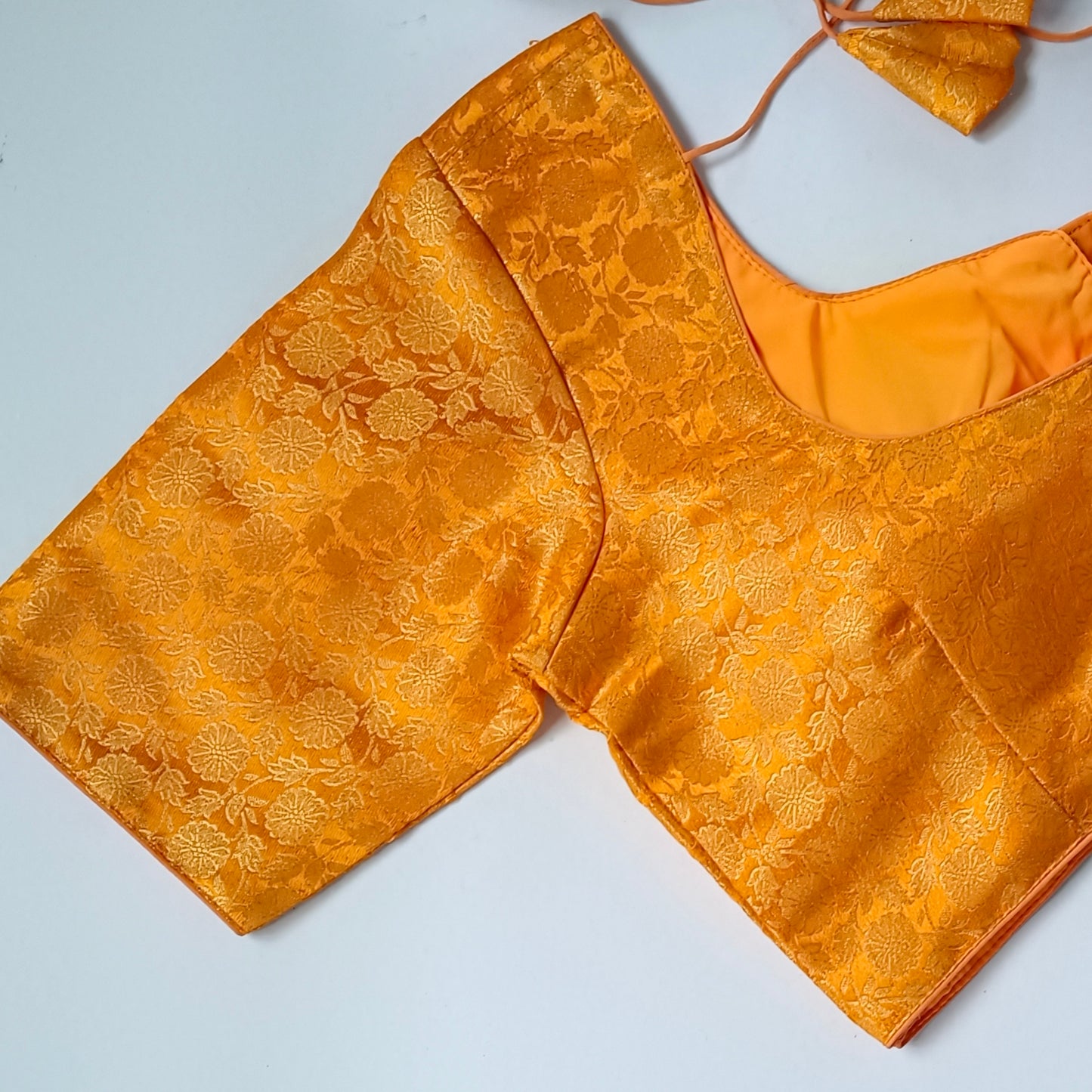 Dark Yellow Brocade Blouse(assorted)
