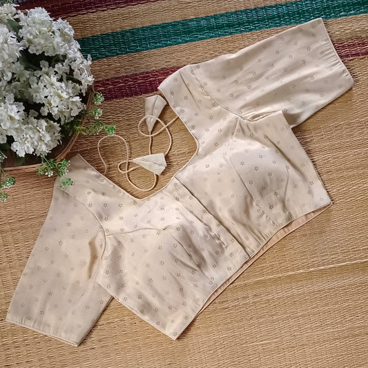 Classic Light Golden Tissue blouse