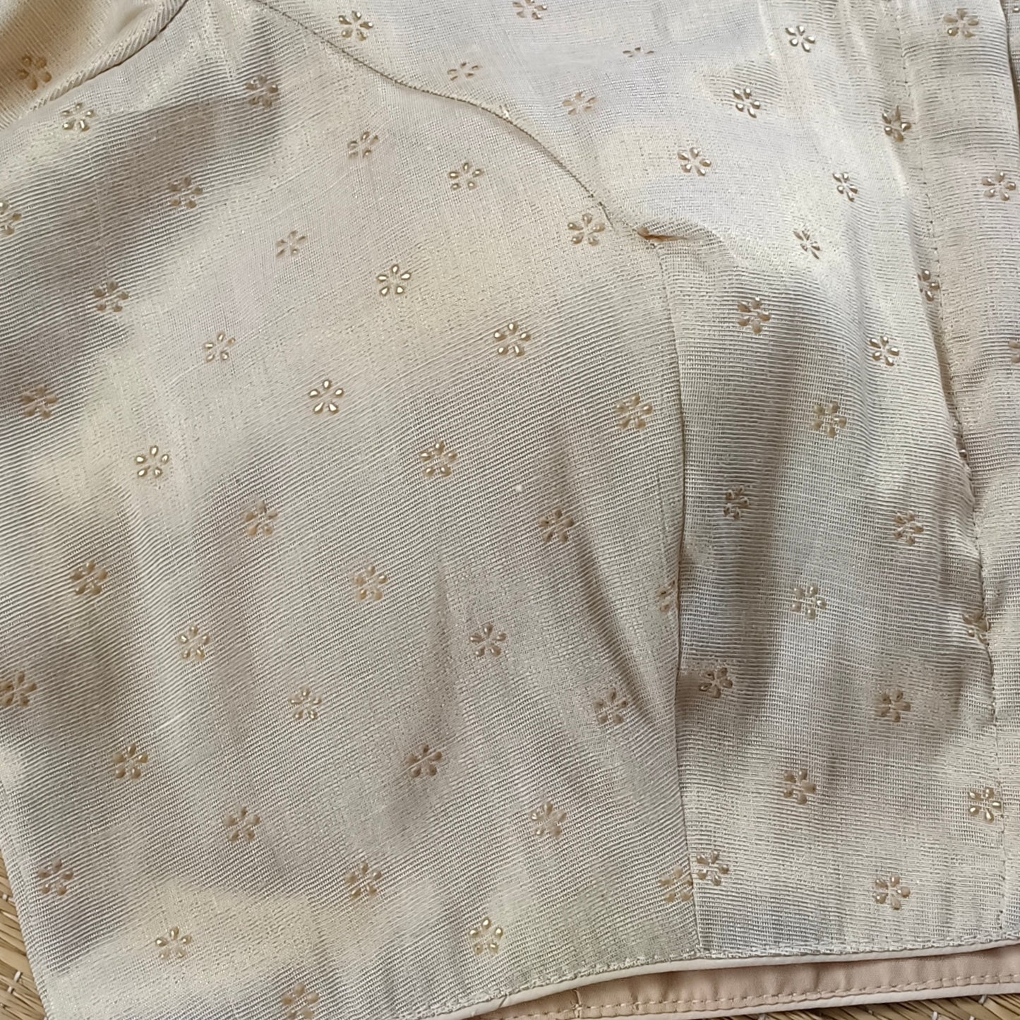 Classic Light Golden Tissue blouse