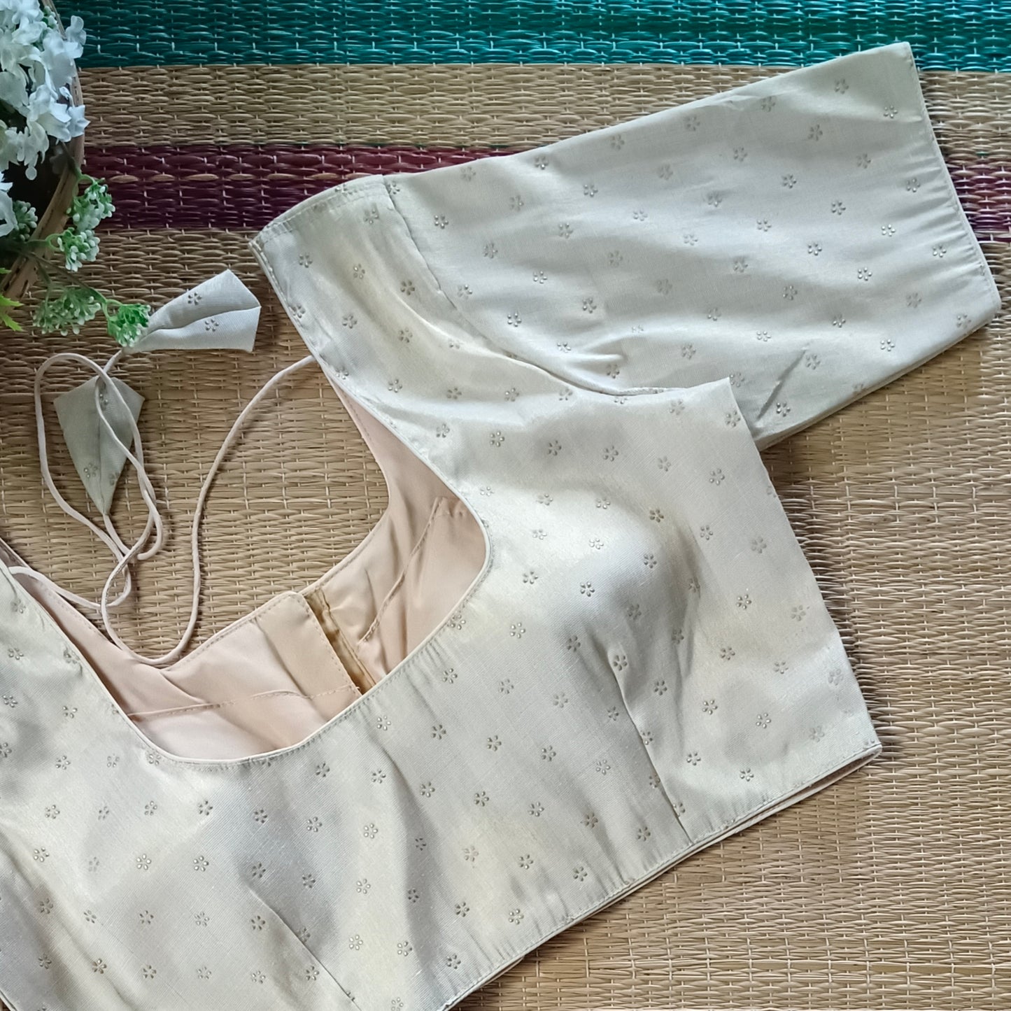 Classic Light Golden Tissue blouse