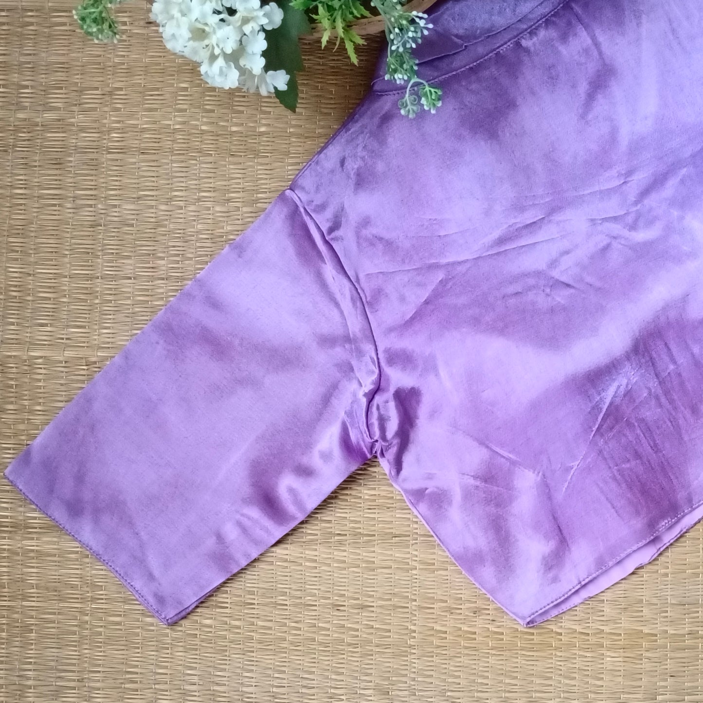 Lilac Collar Neck Blouse