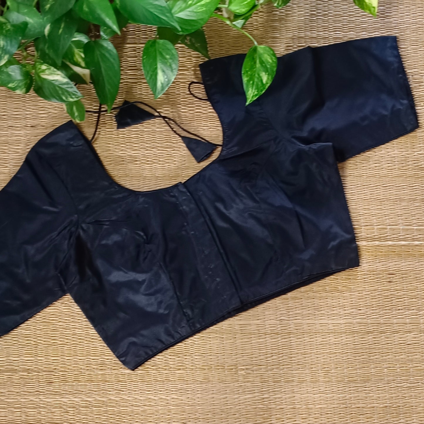 Classic Plain Black Blouse