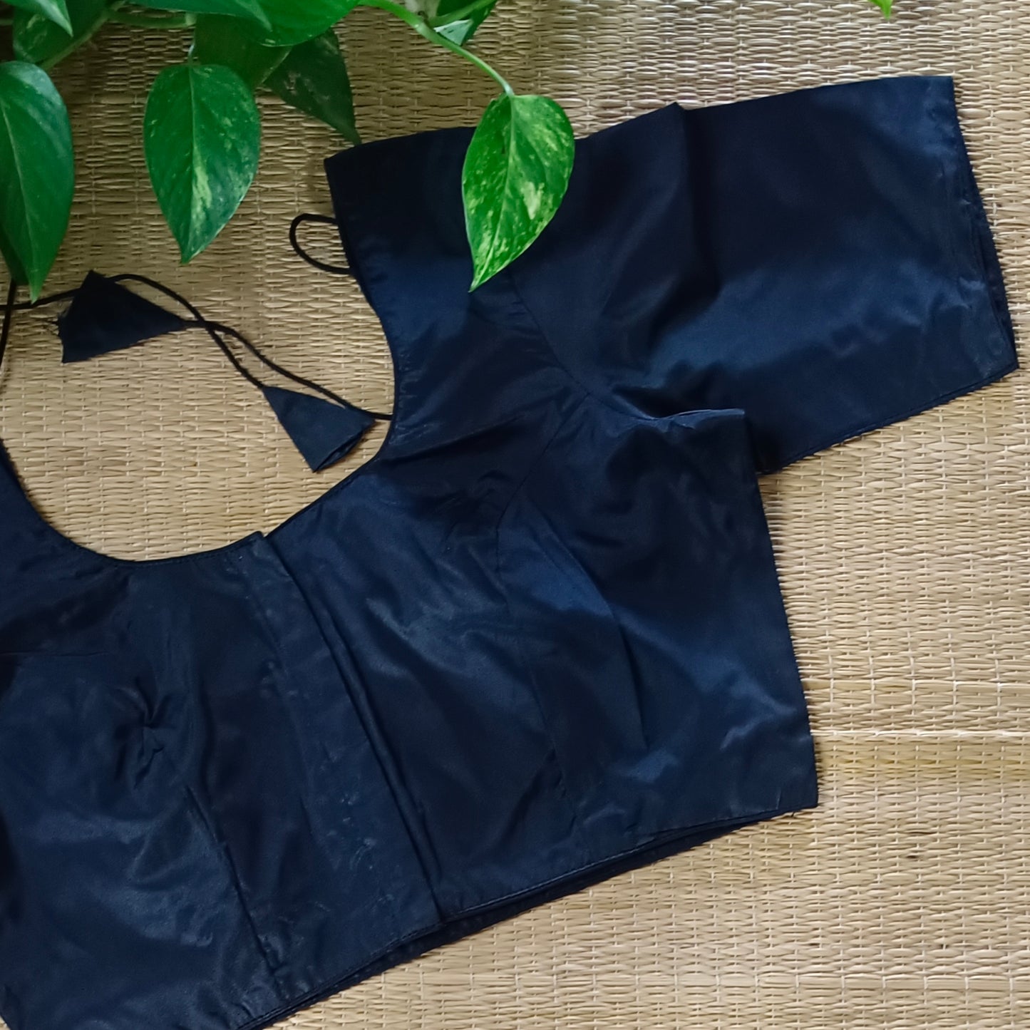 Classic Plain Black Blouse