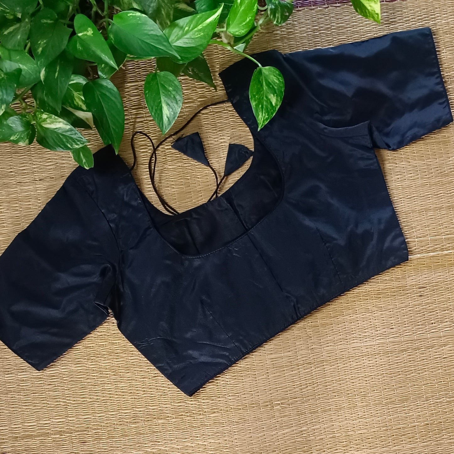 Classic Plain Black Blouse