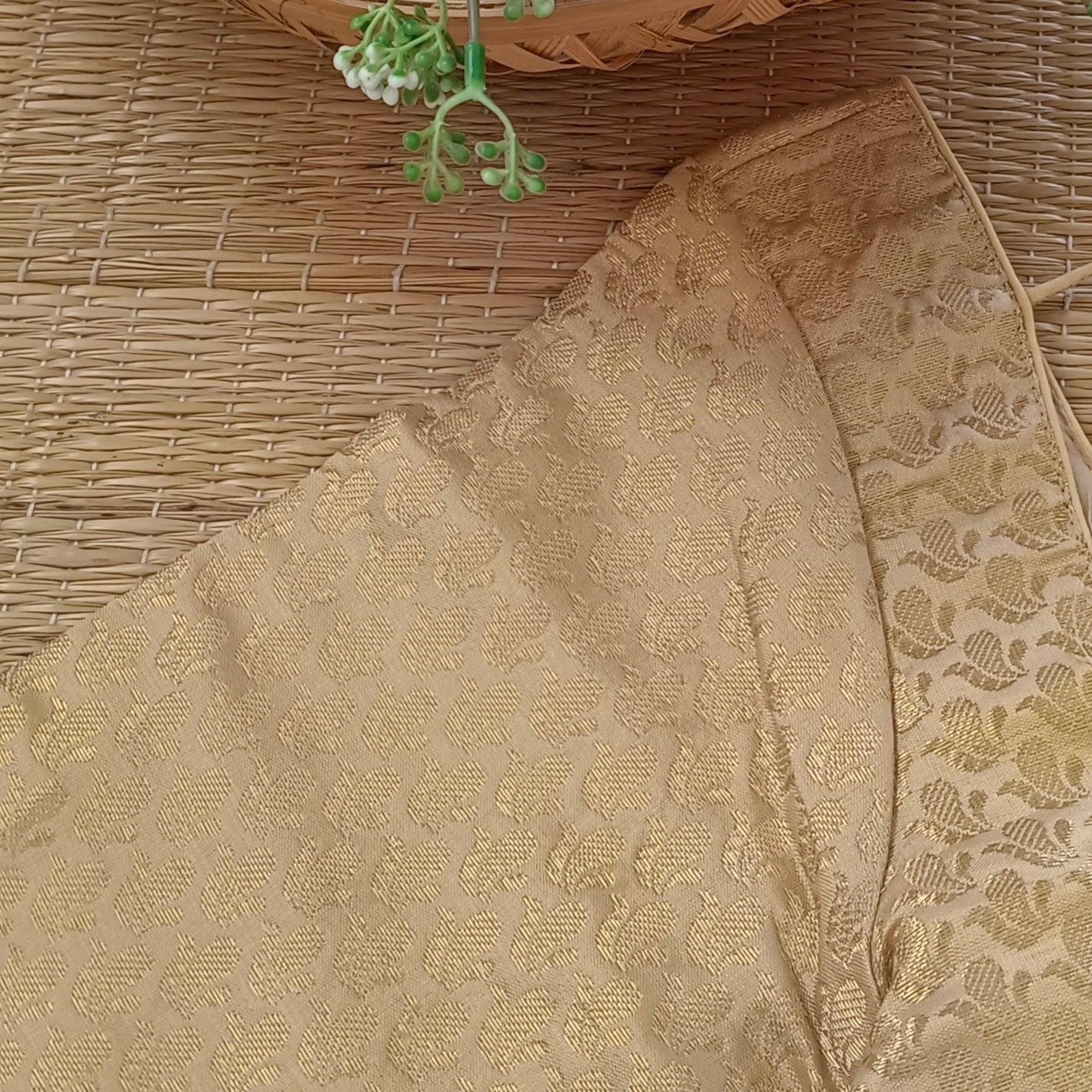 Classic Golden Brocade Blouse(assorted)