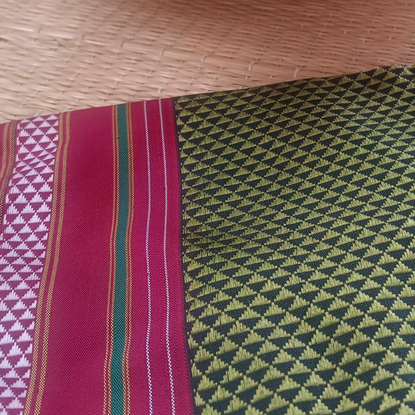 Mehendi Green Kodiyal Cotton Blouse