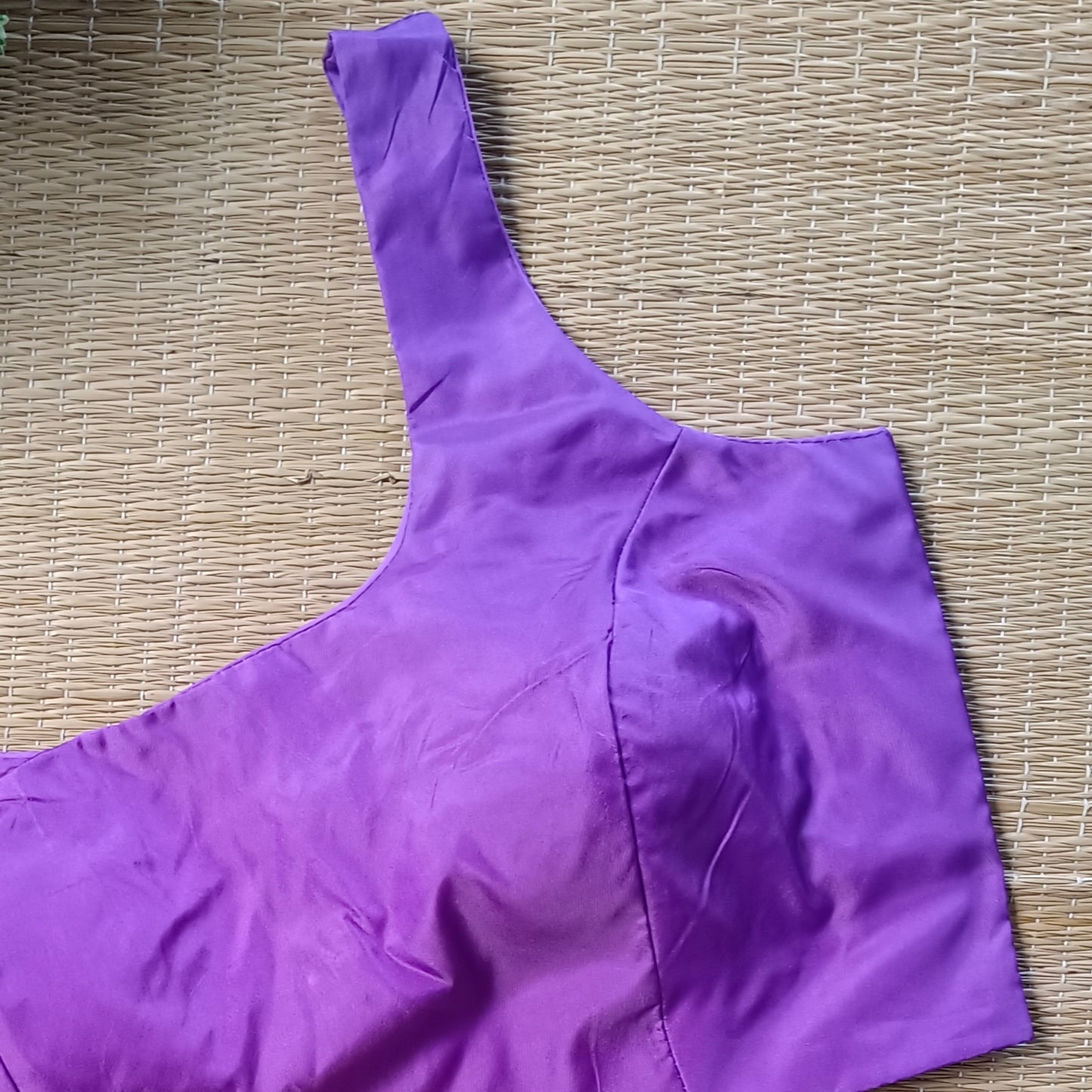 Purple Classic Sleeveless Blouse
