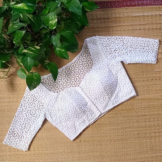 White Lace Blouse