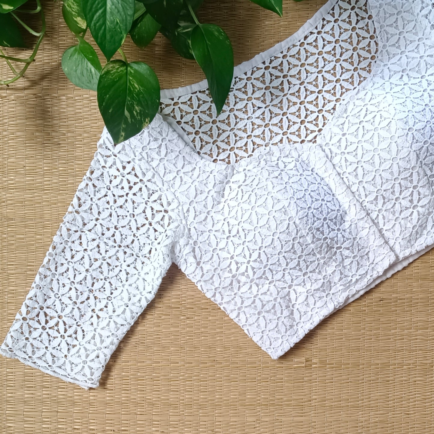 White Lace Blouse