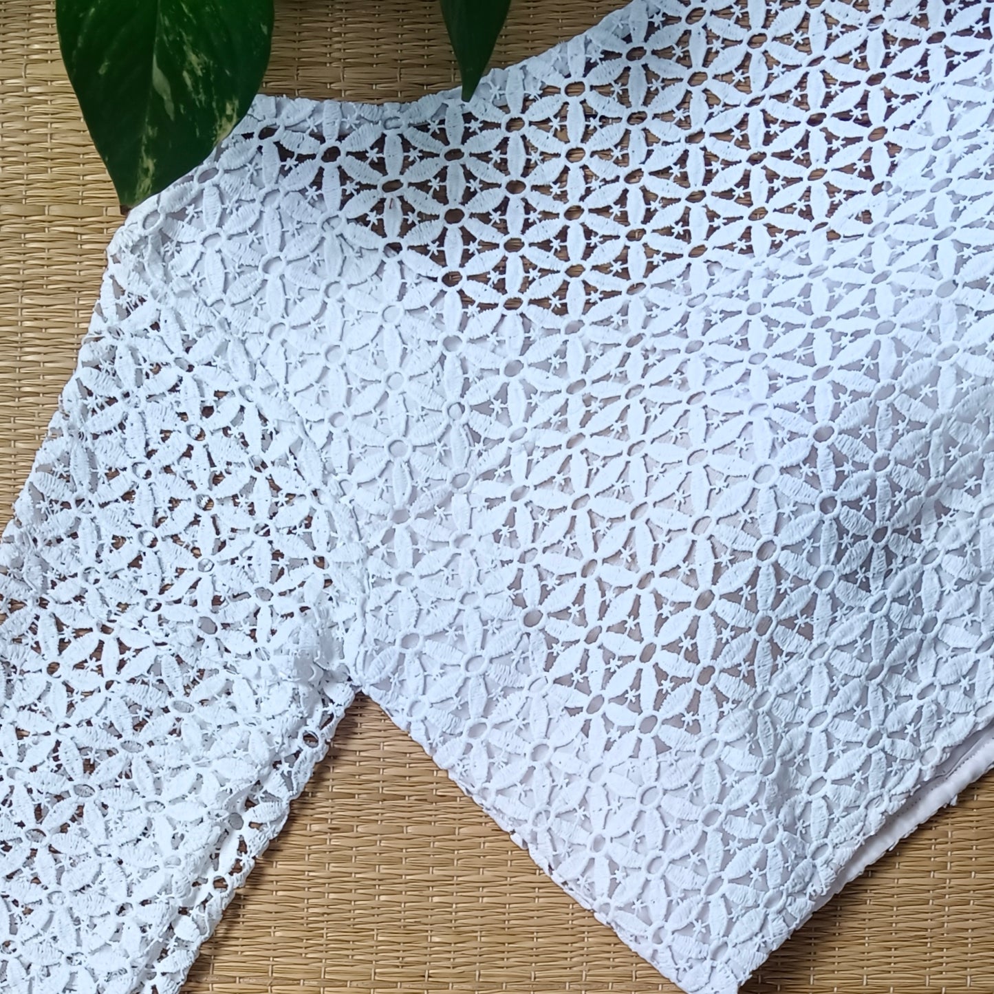 White Lace Blouse