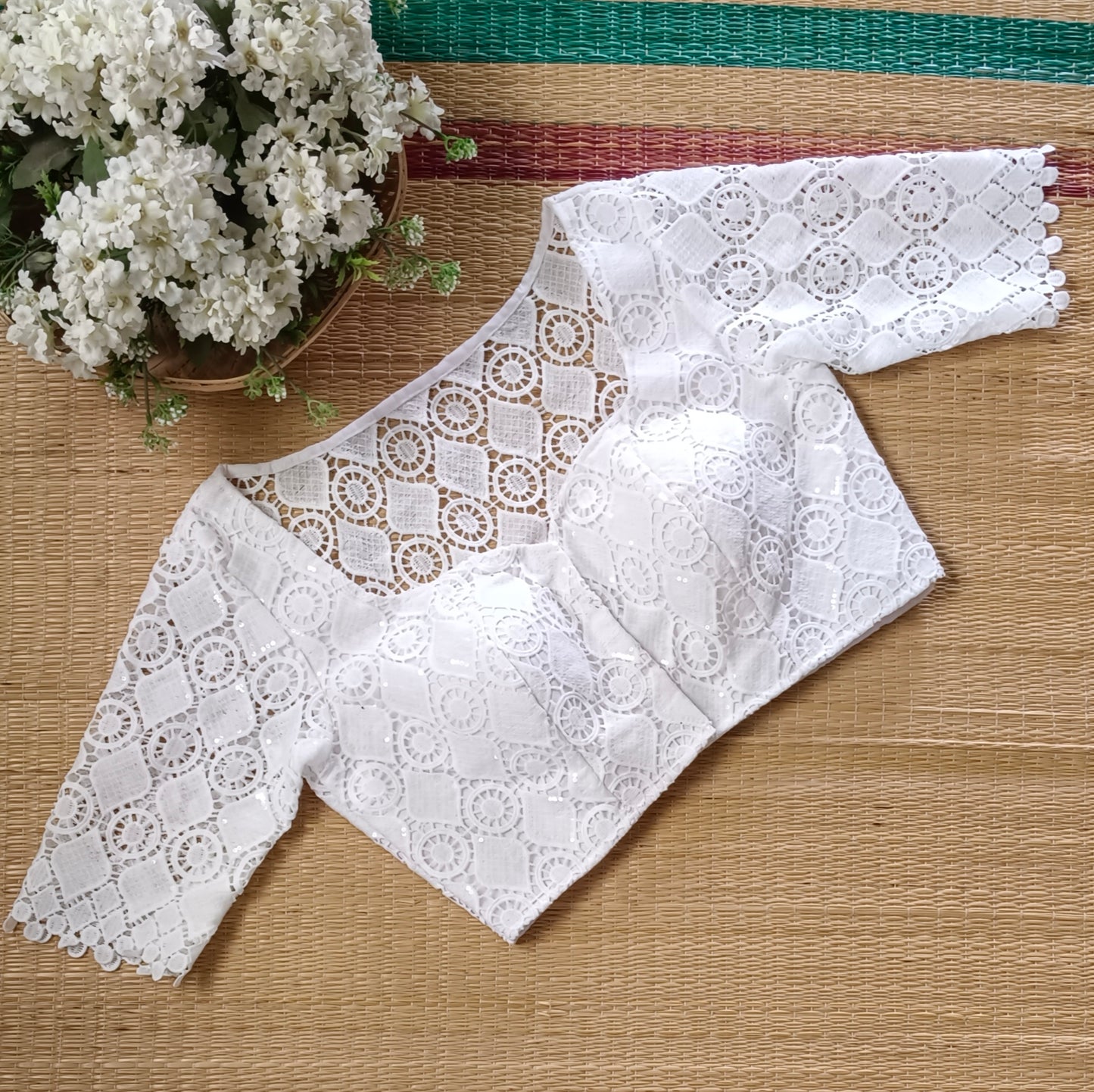 White Lace Blouse (assorted)