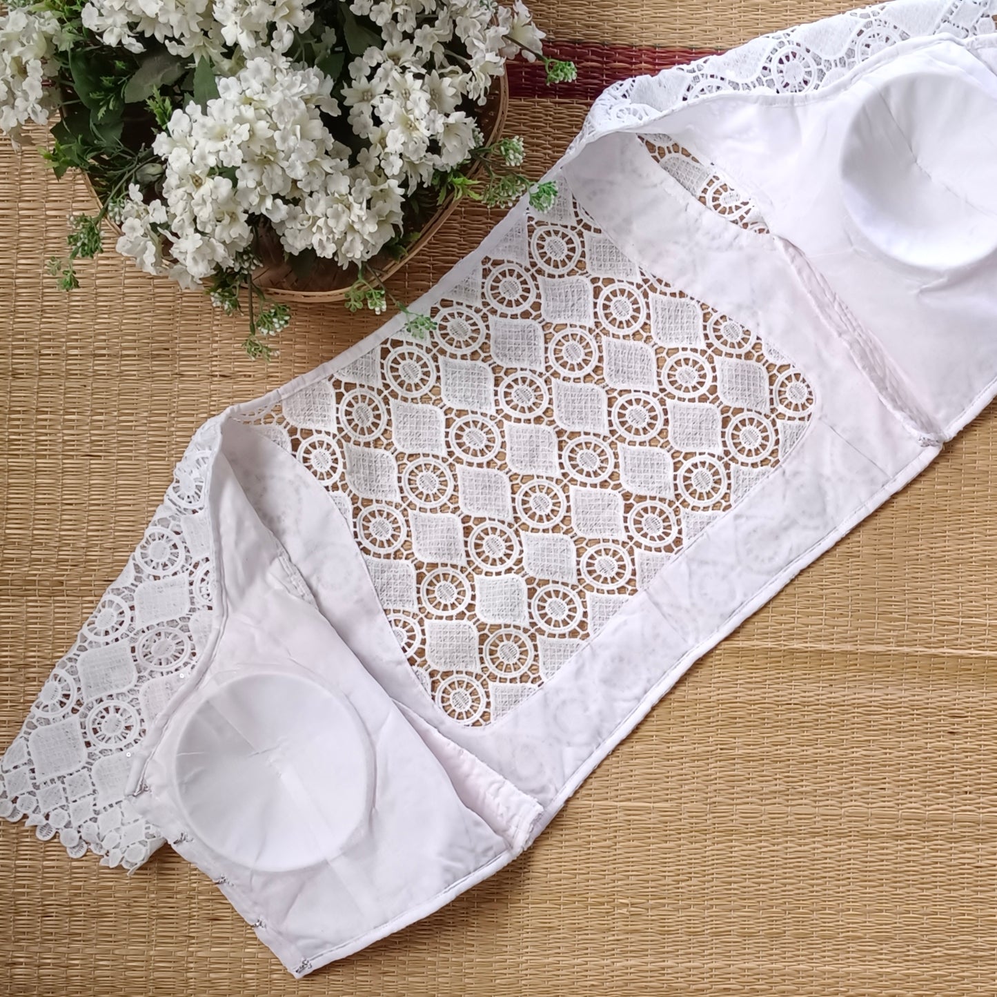 White Lace Blouse (assorted)