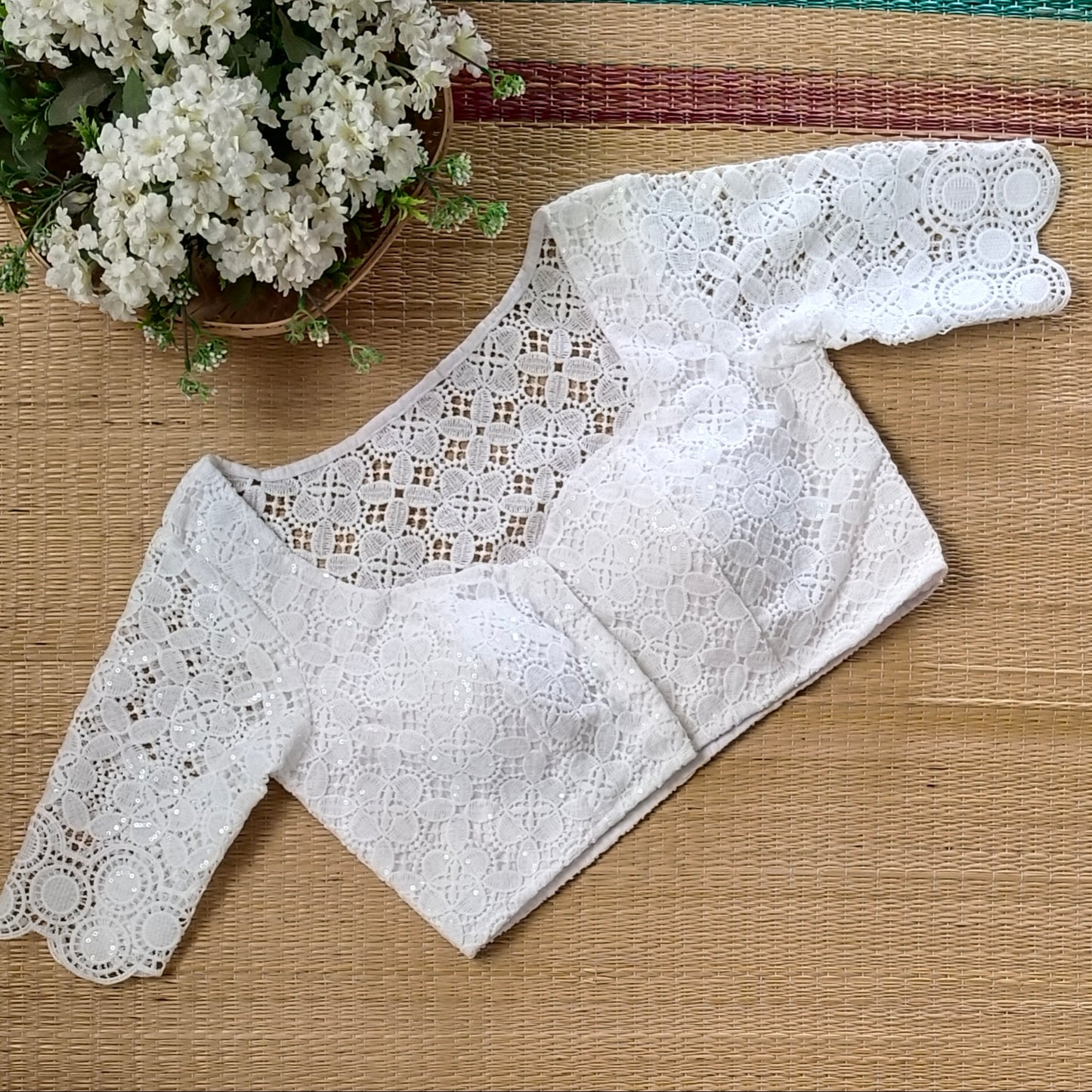 White Lace Blouse (assorted)