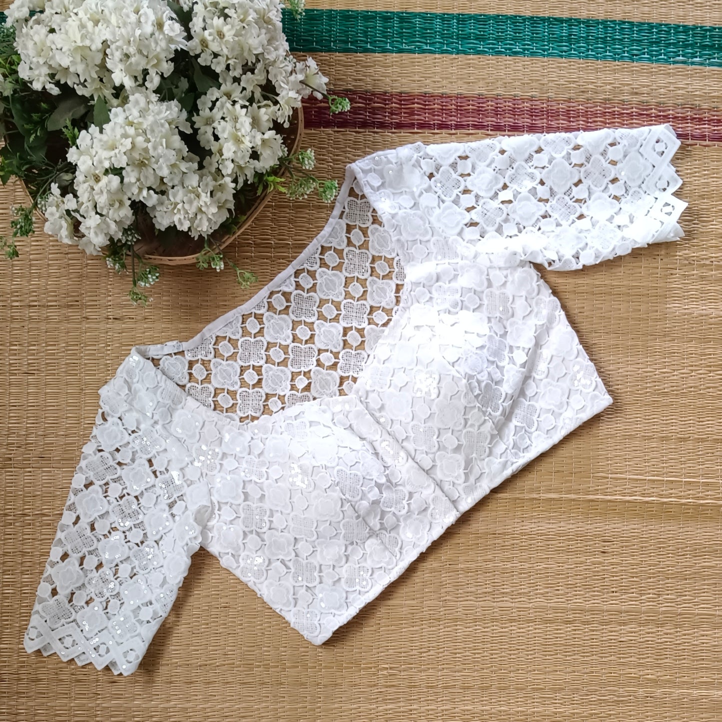 White Lace Blouse (assorted)