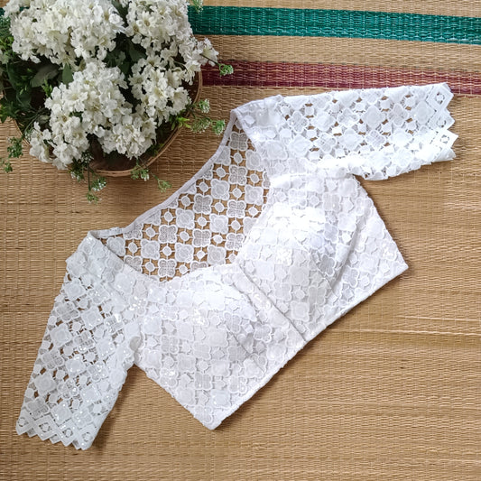 White Lace Blouse (assorted)
