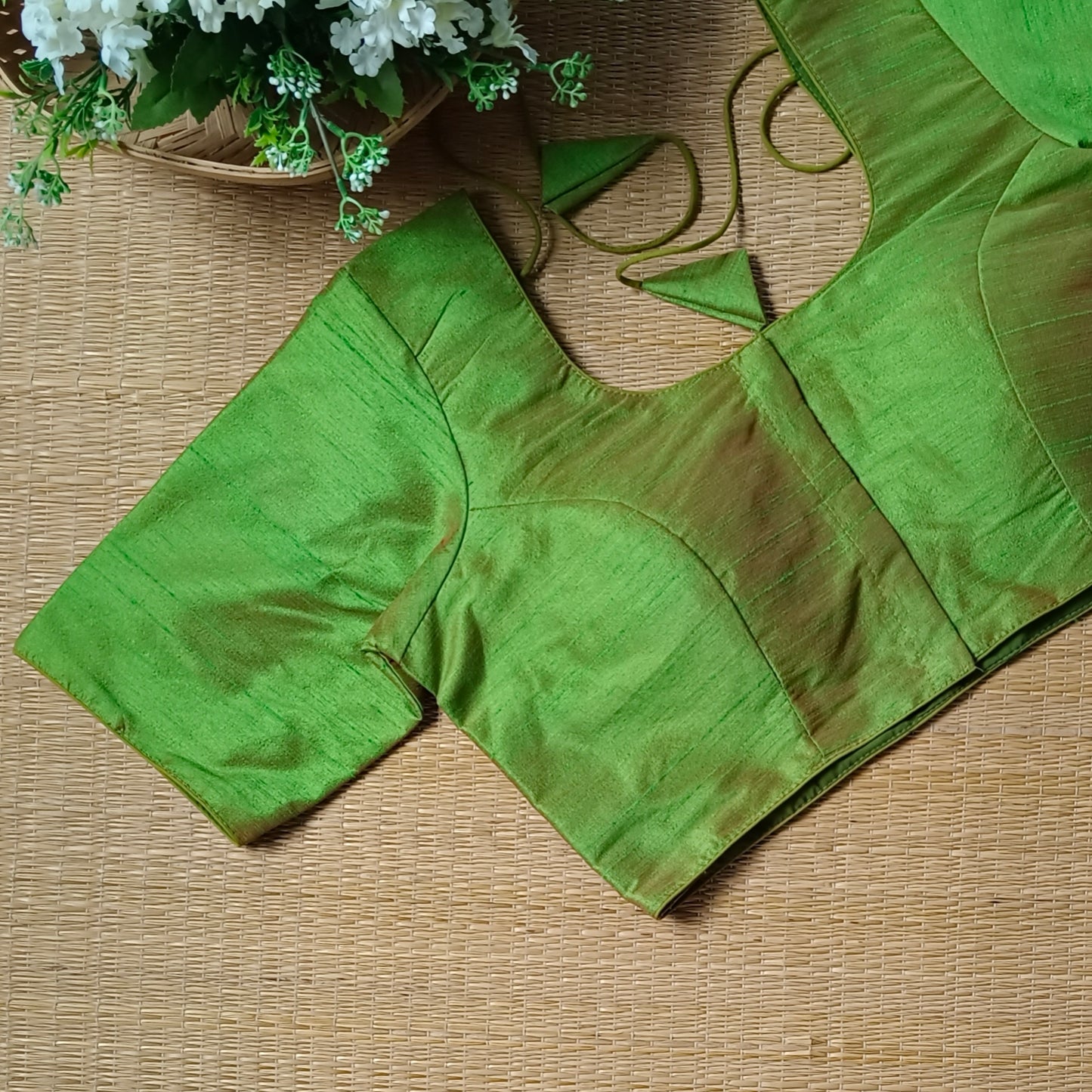Classic Plain Light Green Shade Blouse