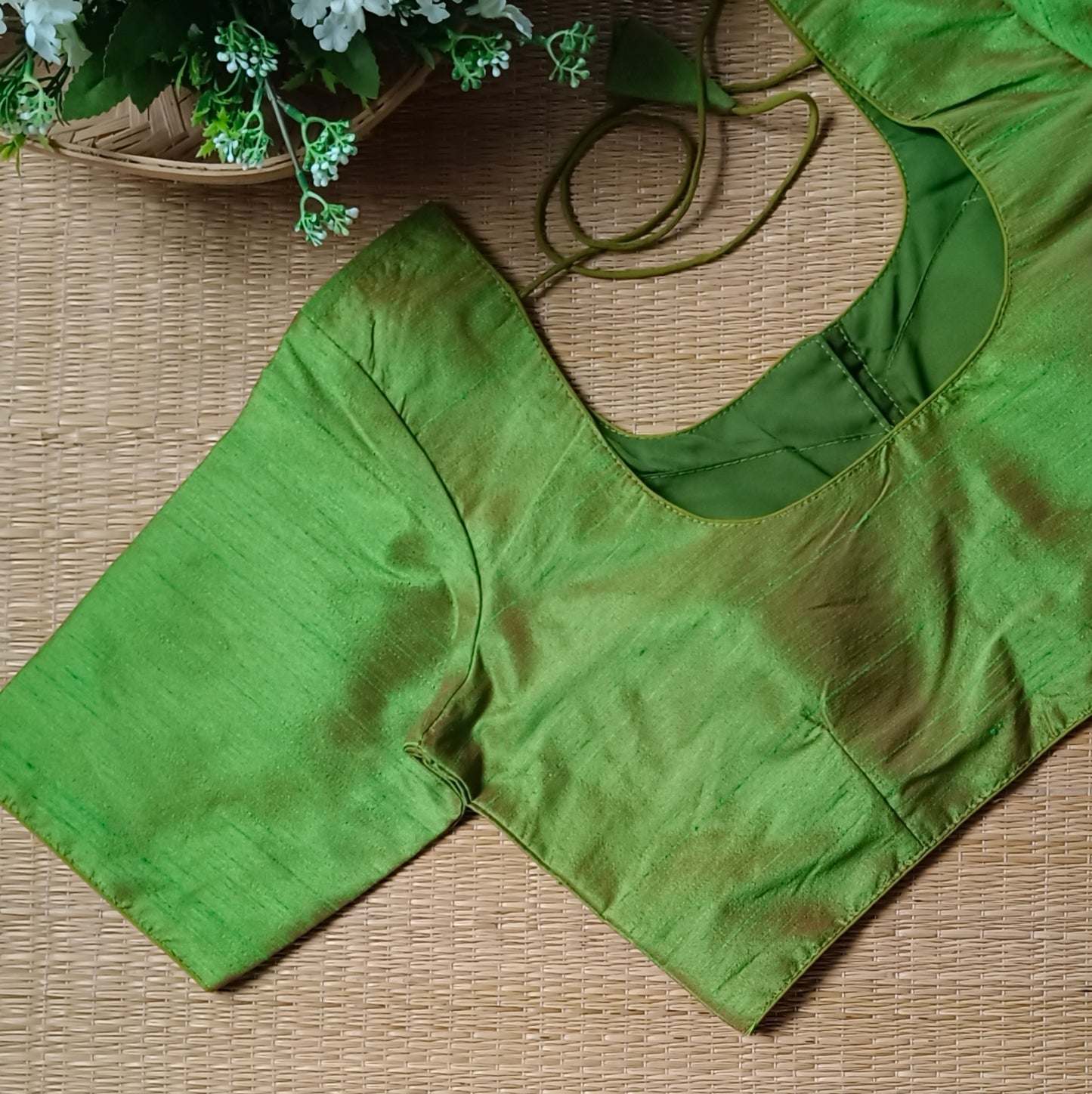 Classic Plain Light Green Shade Blouse