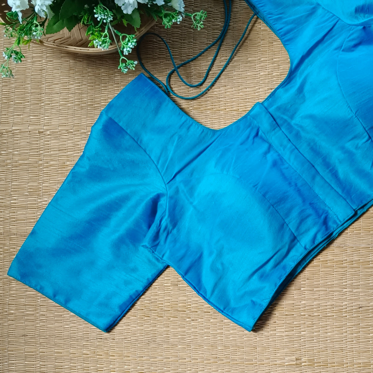 Classic Plain Dark Blue Blouse