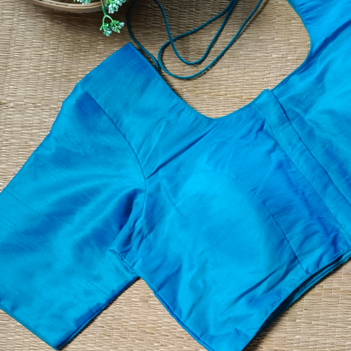 Classic Plain Dark Blue Blouse