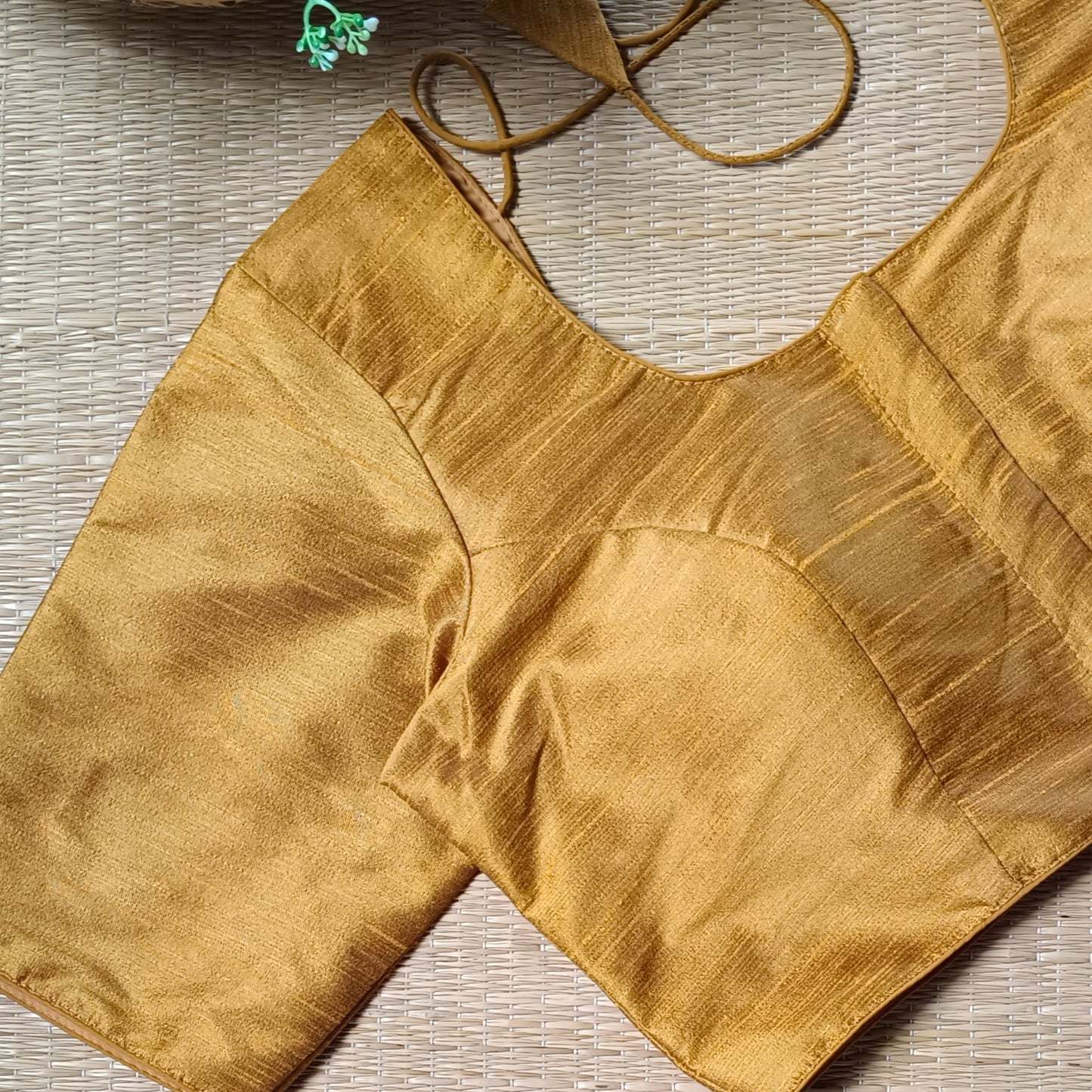 Classic Plain Mustard Blouse