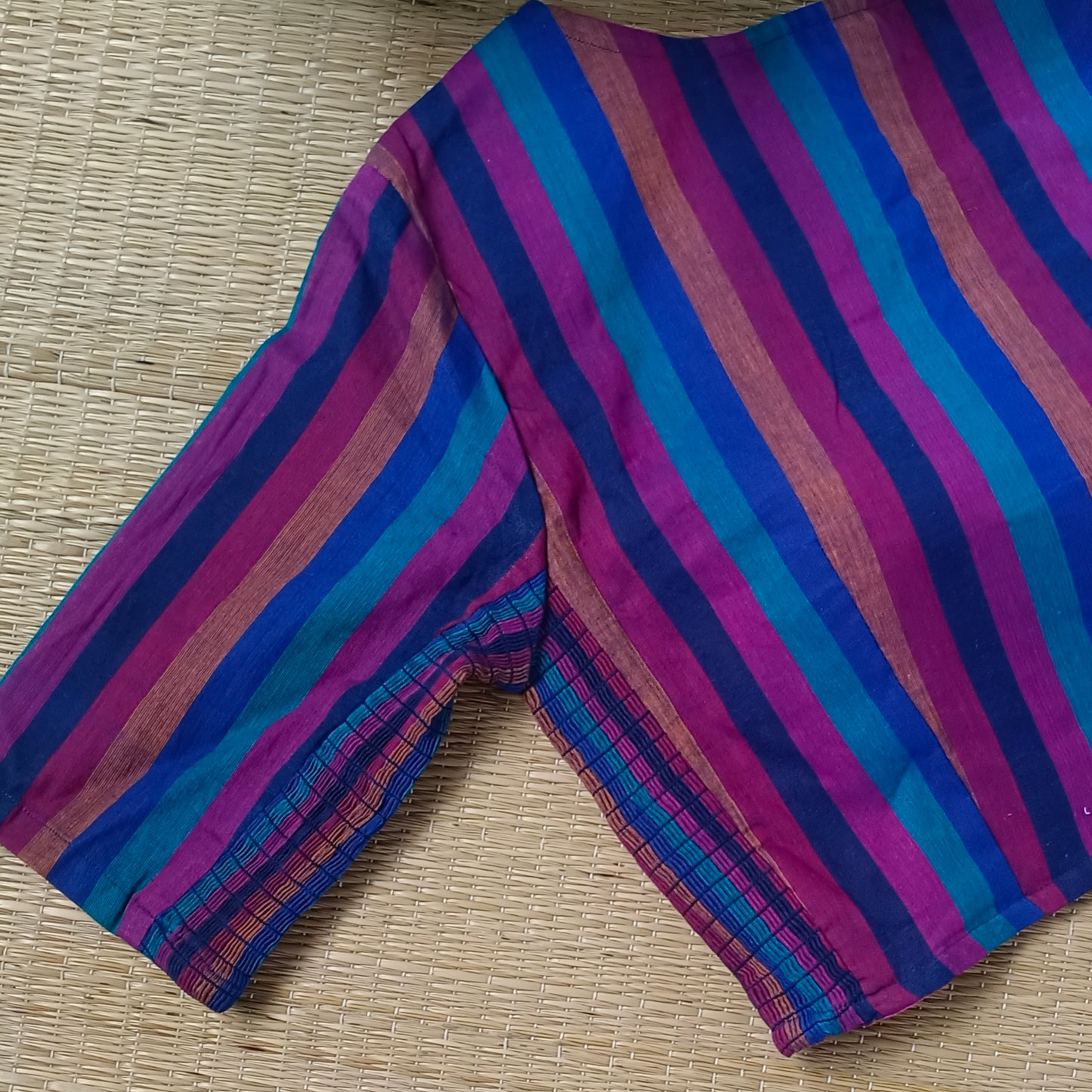 Multicolor flexi fit blouse 4