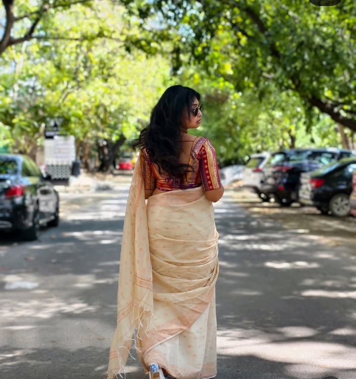 Multicolor Brocade Blouse